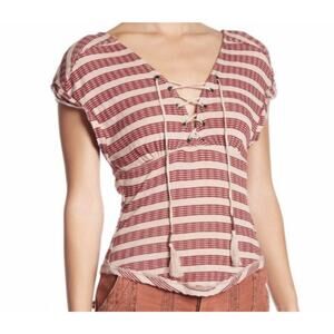 We The Free by Free People Sail Out tee Womens M 90s y2k retro striped